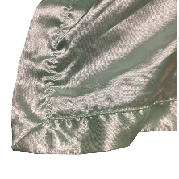 Carter's Lovey Elephant Security Blanket Sweet Little One Mint Green Satin Trim - Picture 7 of 9